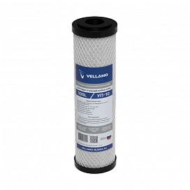Картридж карбон-блок угольный Vellamo УП-10 — фото 1